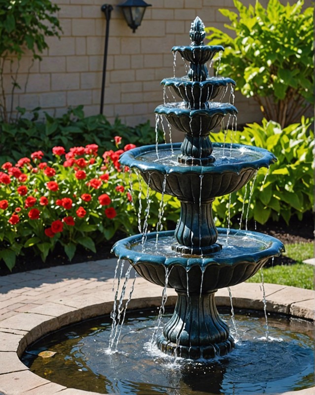Solar Powered Fountain