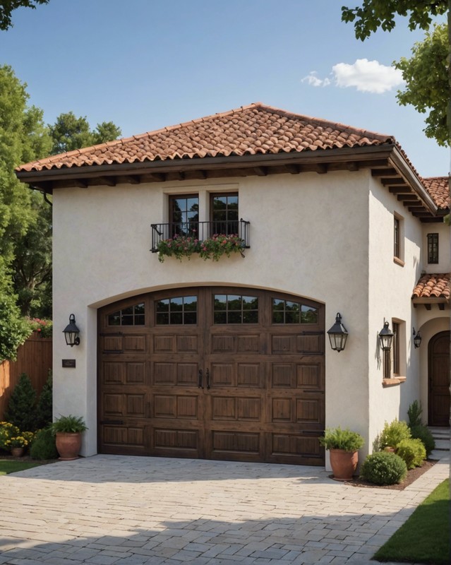 Spanish-Style Garage