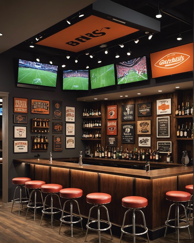 Sports-themed bar