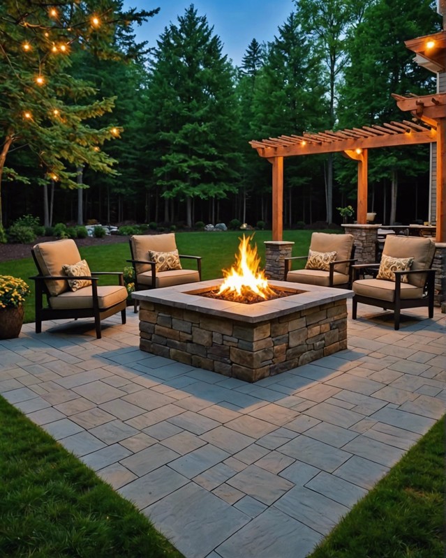 Square Fire Pit
