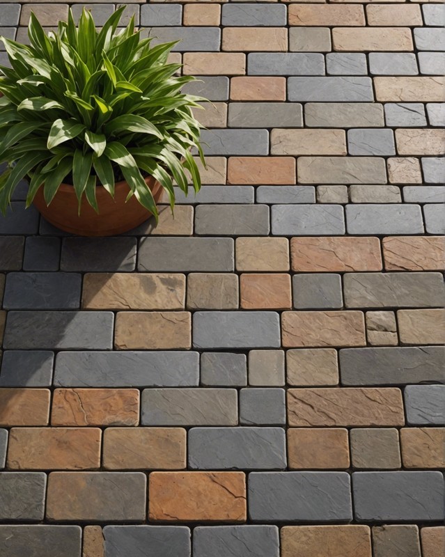 Stone-look tiles