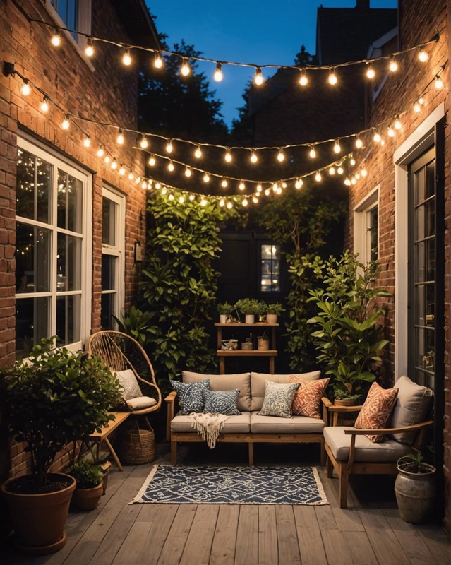 String Light Patio