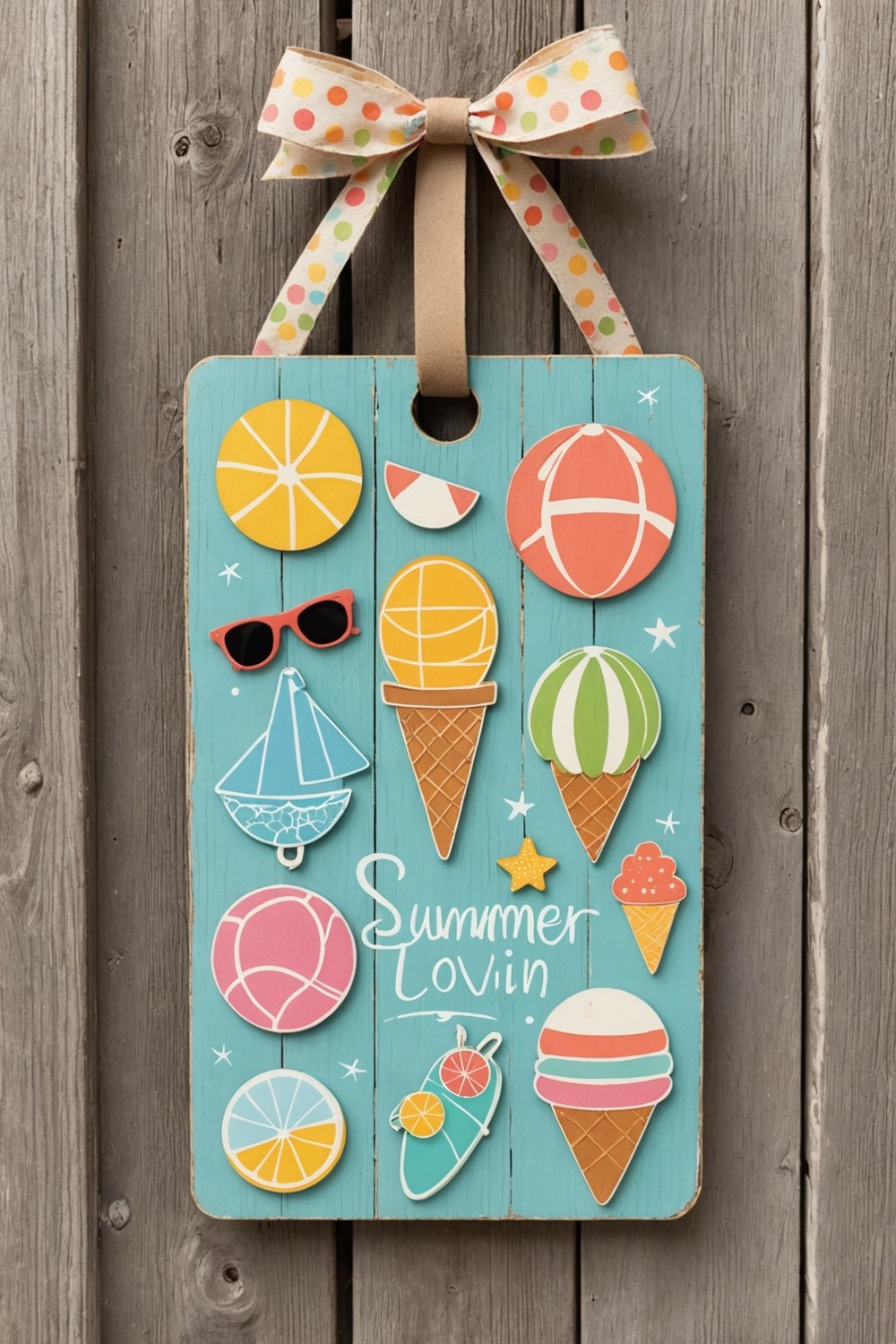 Summer Lovin' Sign Door Hanger