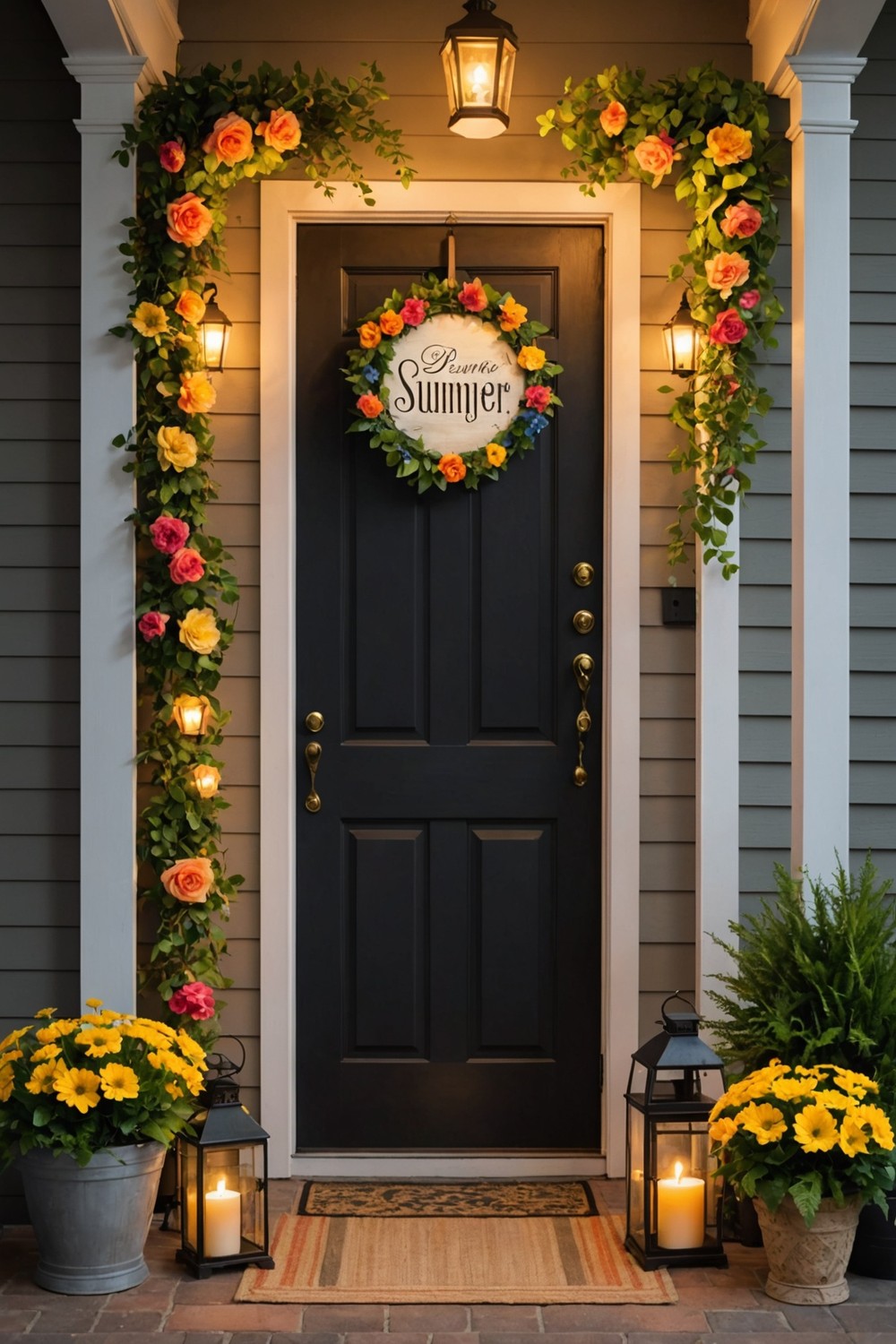 Summer Nights Sign Hanger