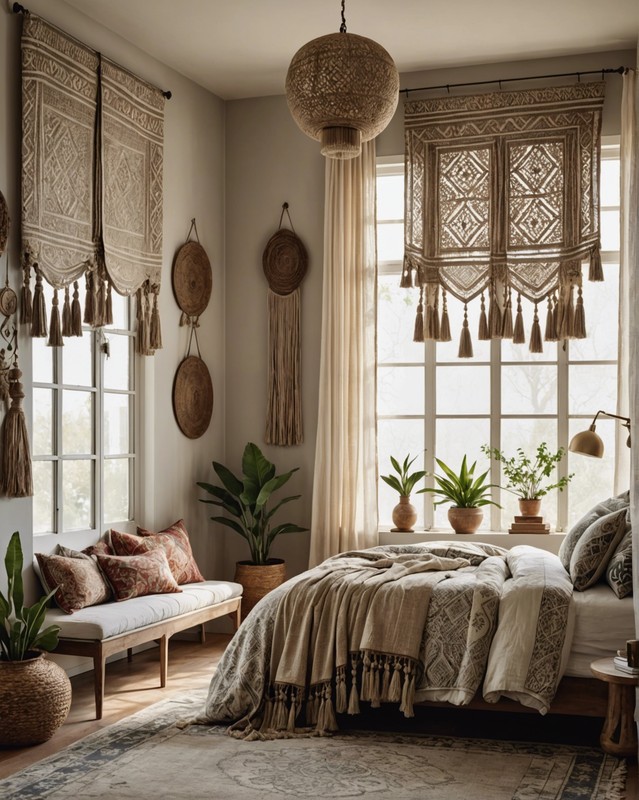 Tassel curtains