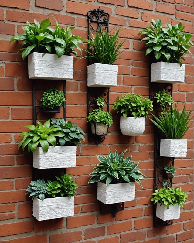 Textured Wall Planter