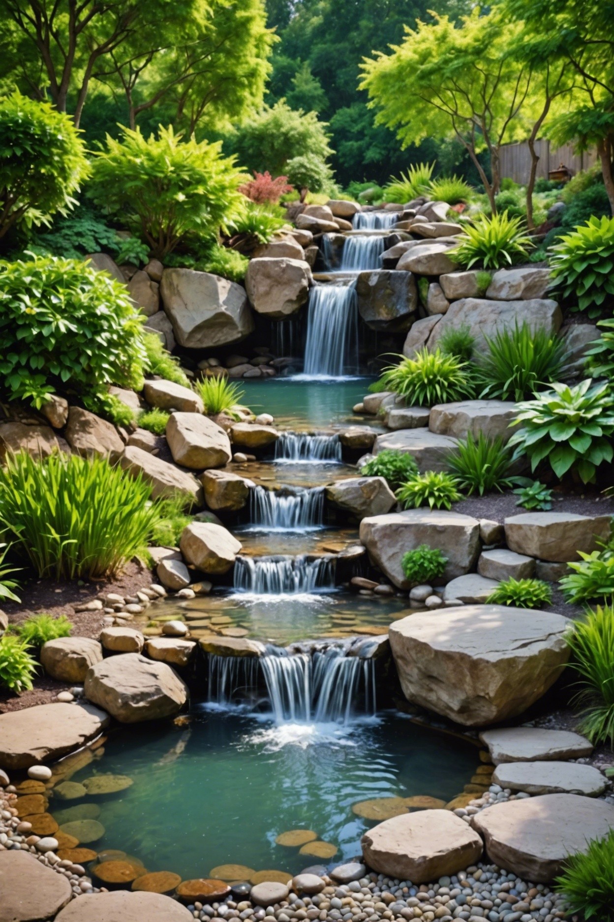 Tiered Waterfall