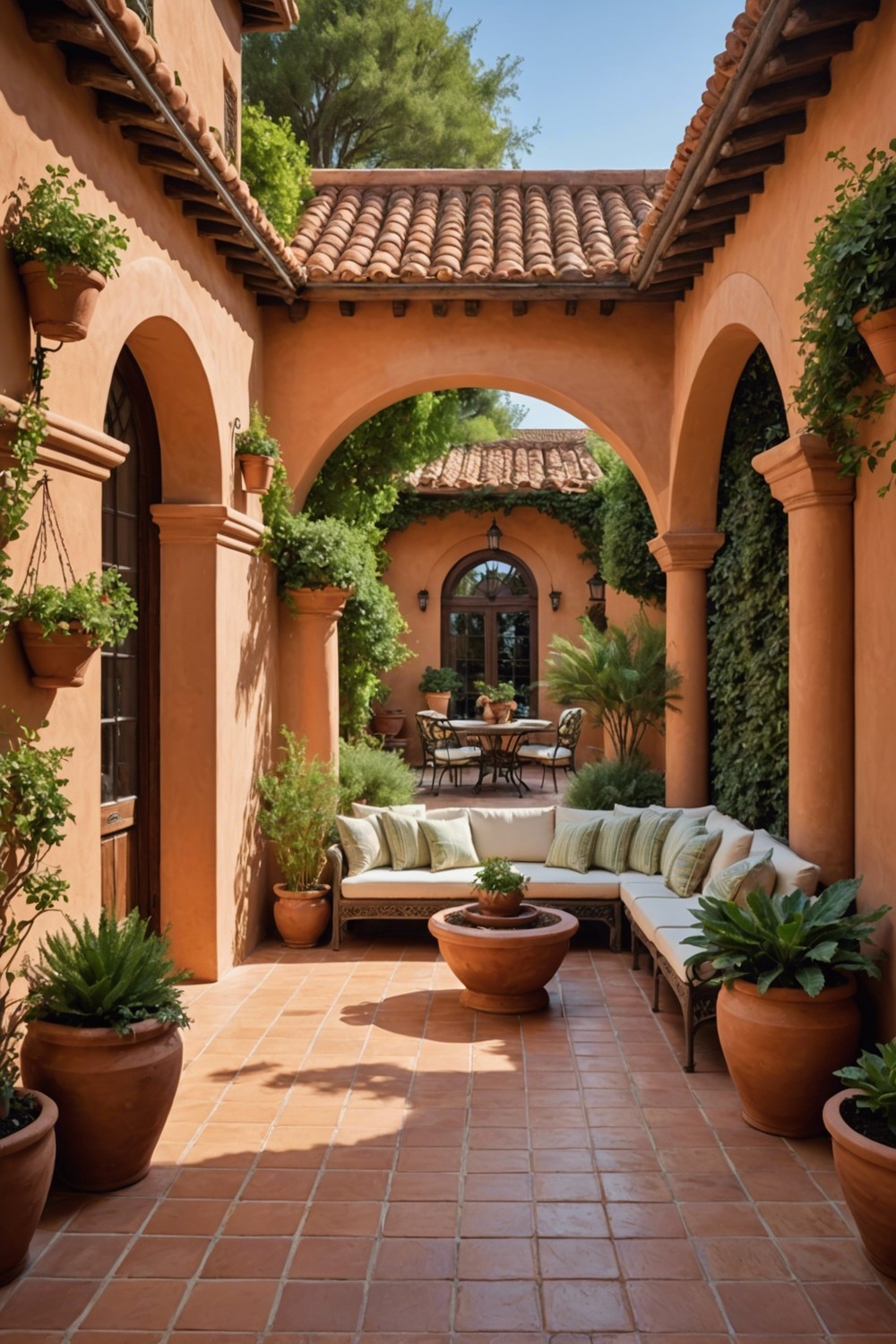 Tiled Roof for Mediterranean Style