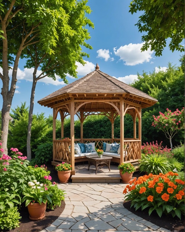 Triangle-Shaped Gazebo