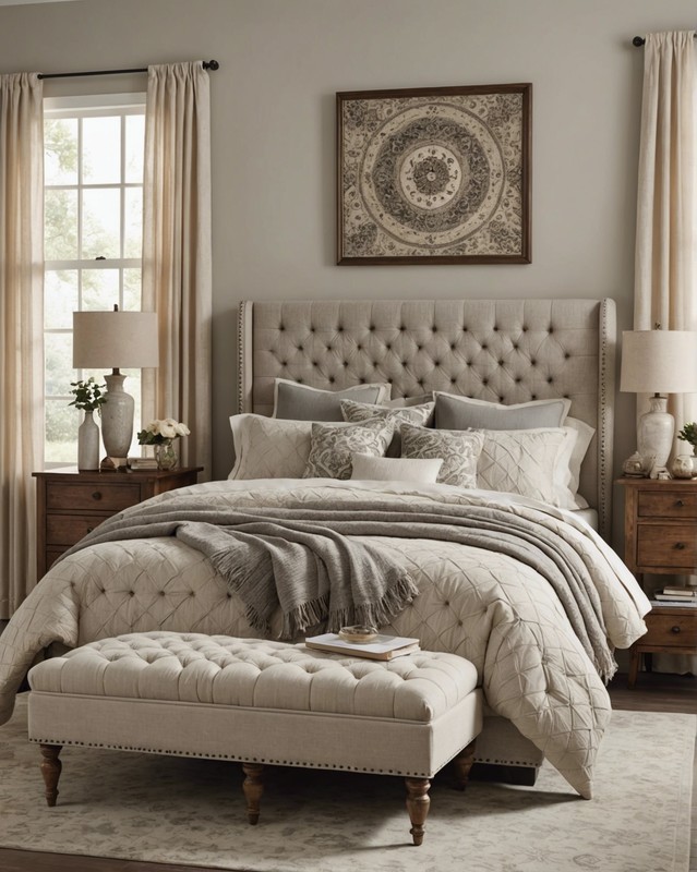 Tufted headboard