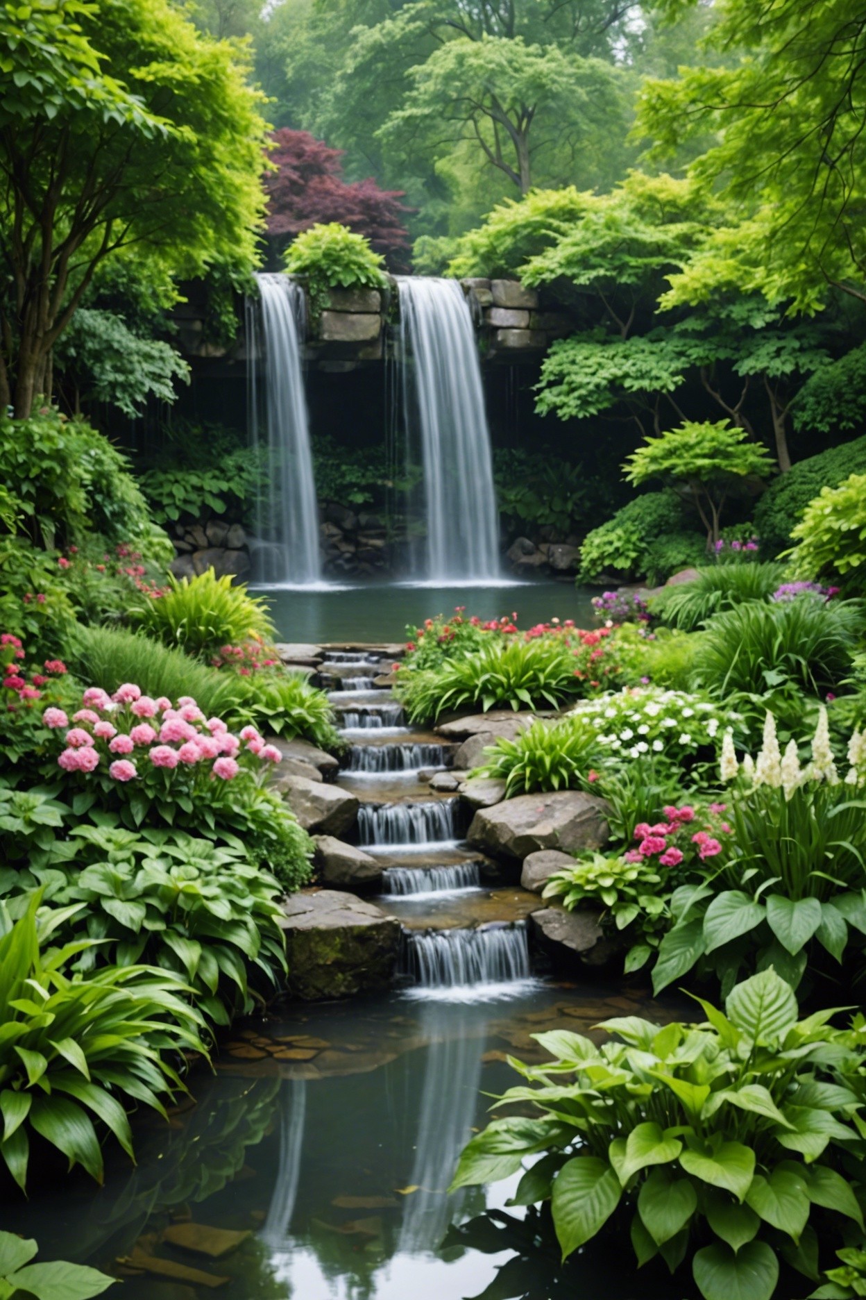 U-Shaped Waterfall