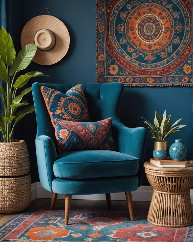 Upholstered Furniture for Boho Elegance