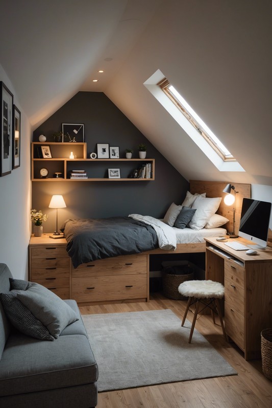 Use a Murphy Bed to Save Space