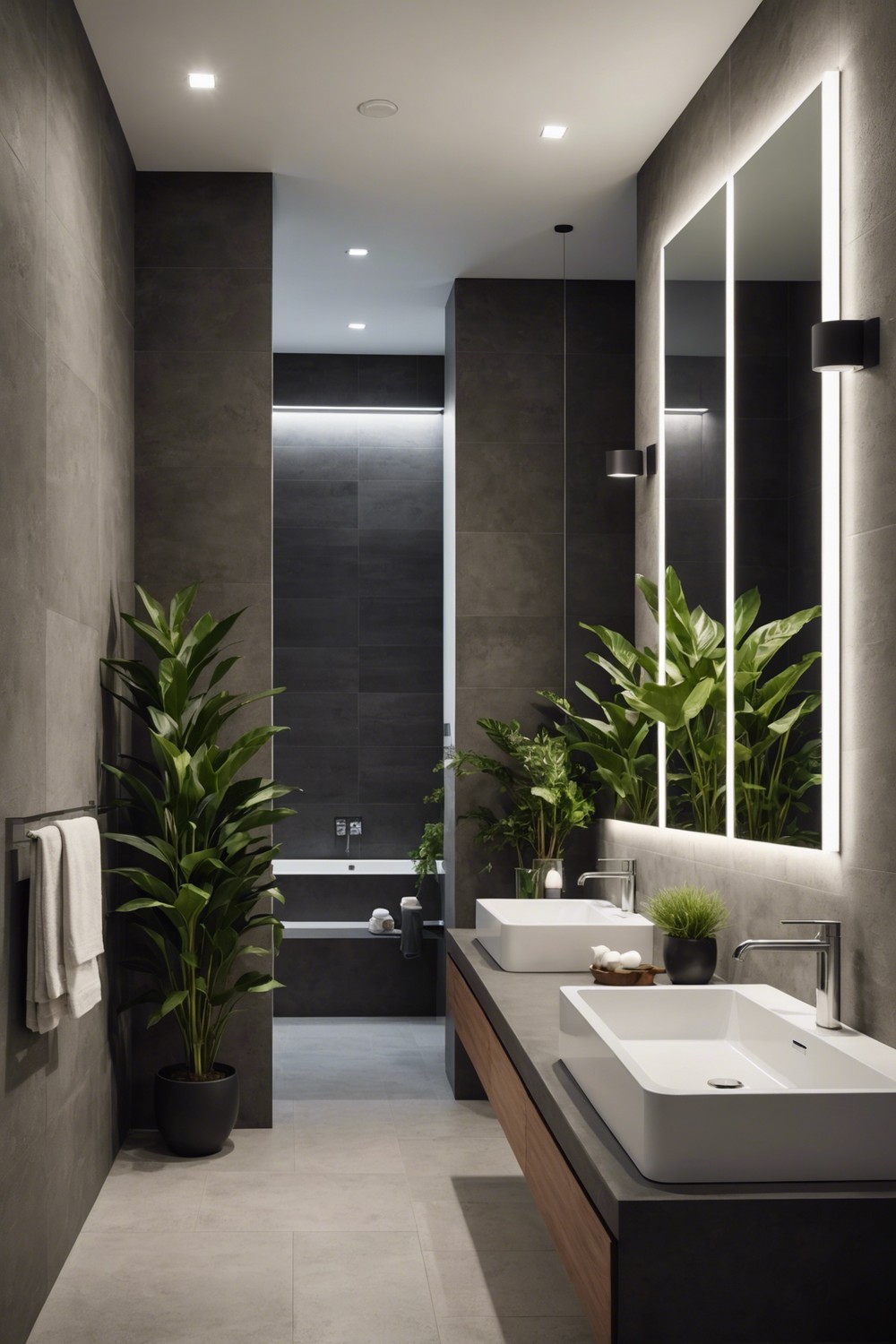 Use a Wall-Mounted Sink