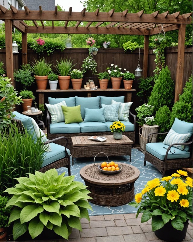 Use cozy fabrics and textures