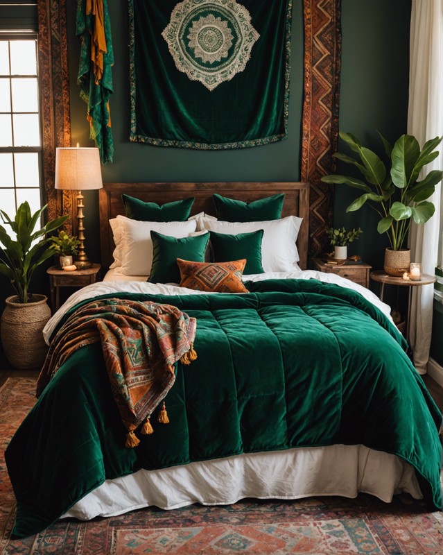 Velvet quilt