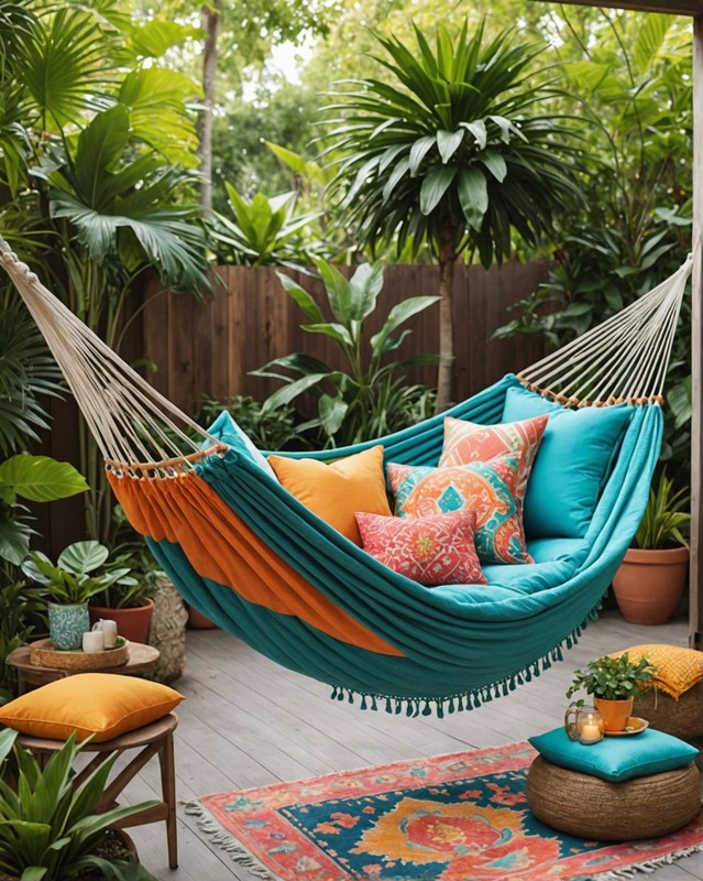 Vibrant Colors Hammock Oasis