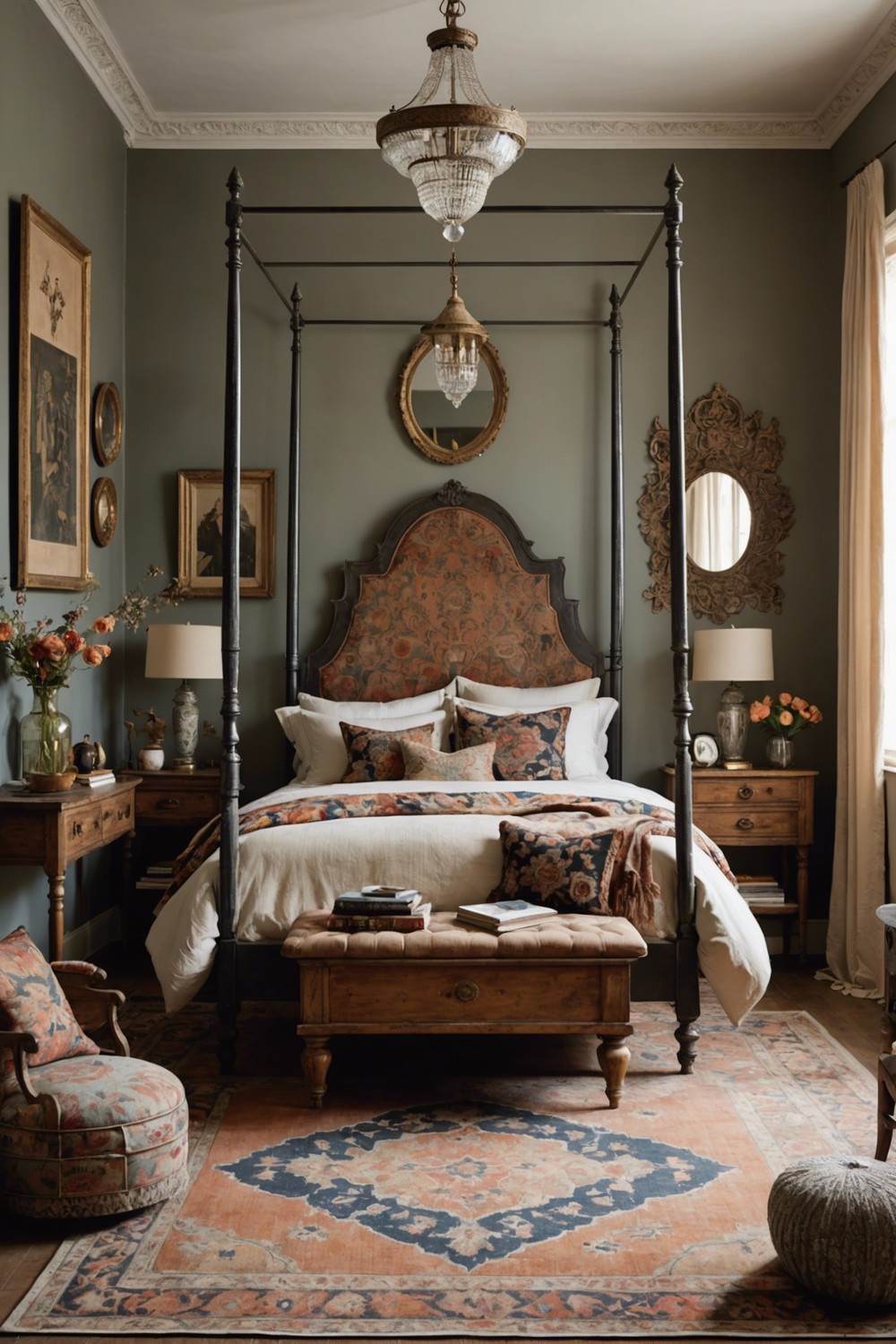 Vintage-Inspired: Quirky Prints and Refined Rusticity