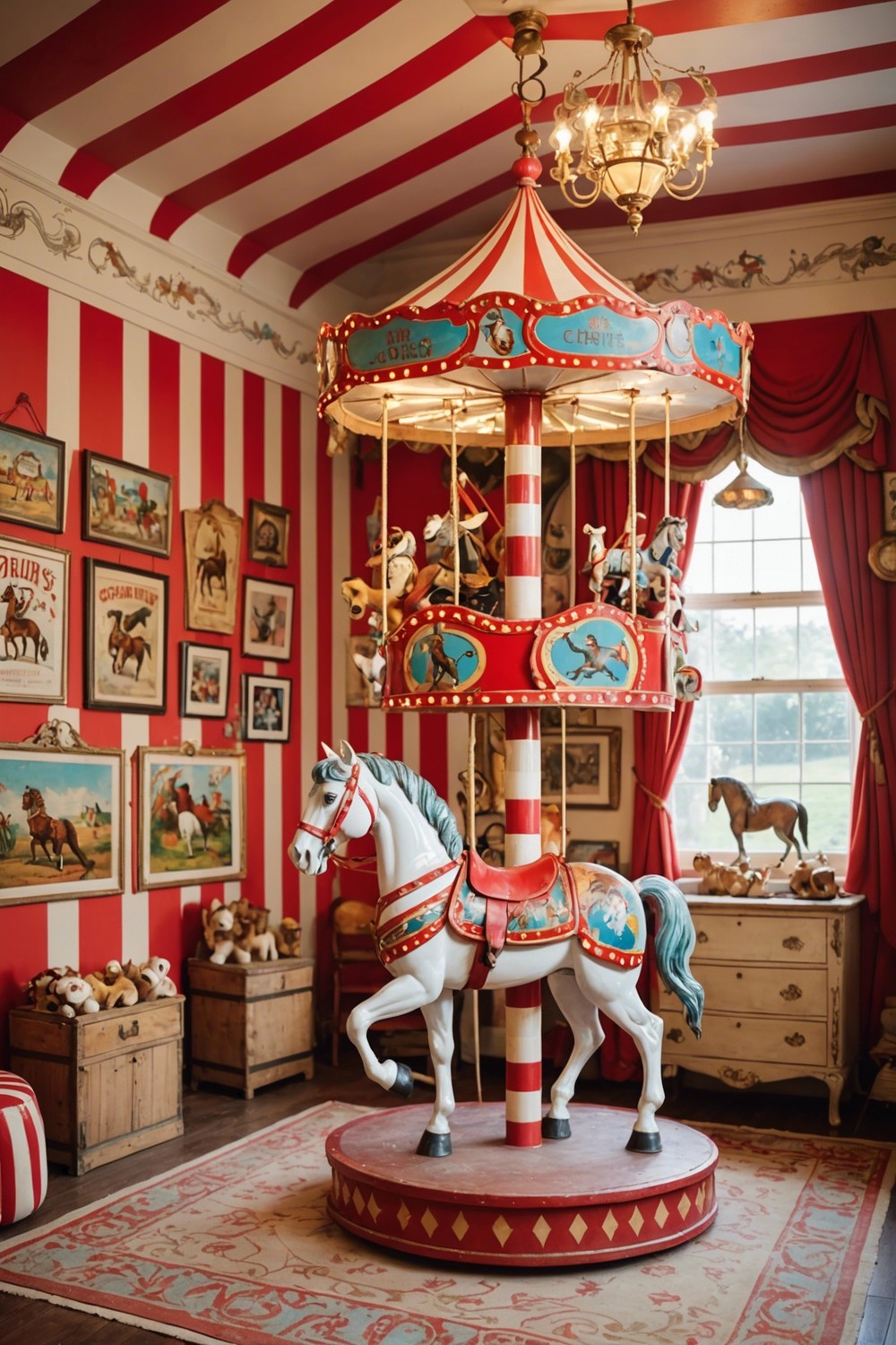 Vintage Circus-Themed Fun