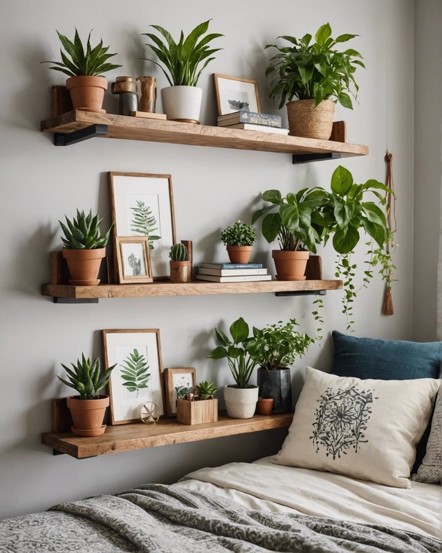 Wall-Mounted Shelves