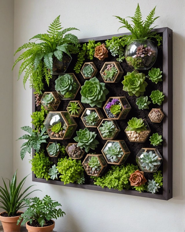 Wall-Mounted Terrarium