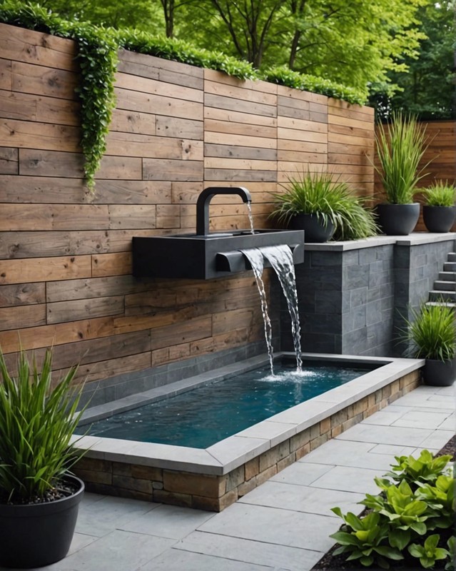 Water Feature Wall