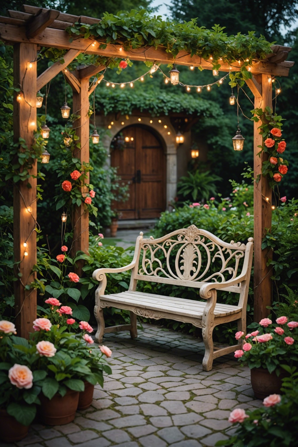 Whimsical Garden Patio