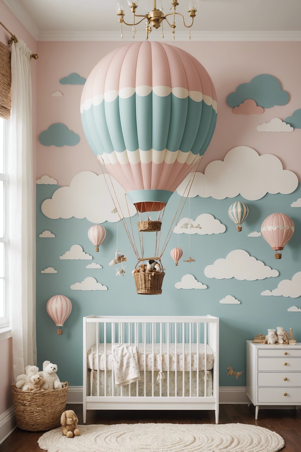Whimsical Hot Air Balloon Adventure