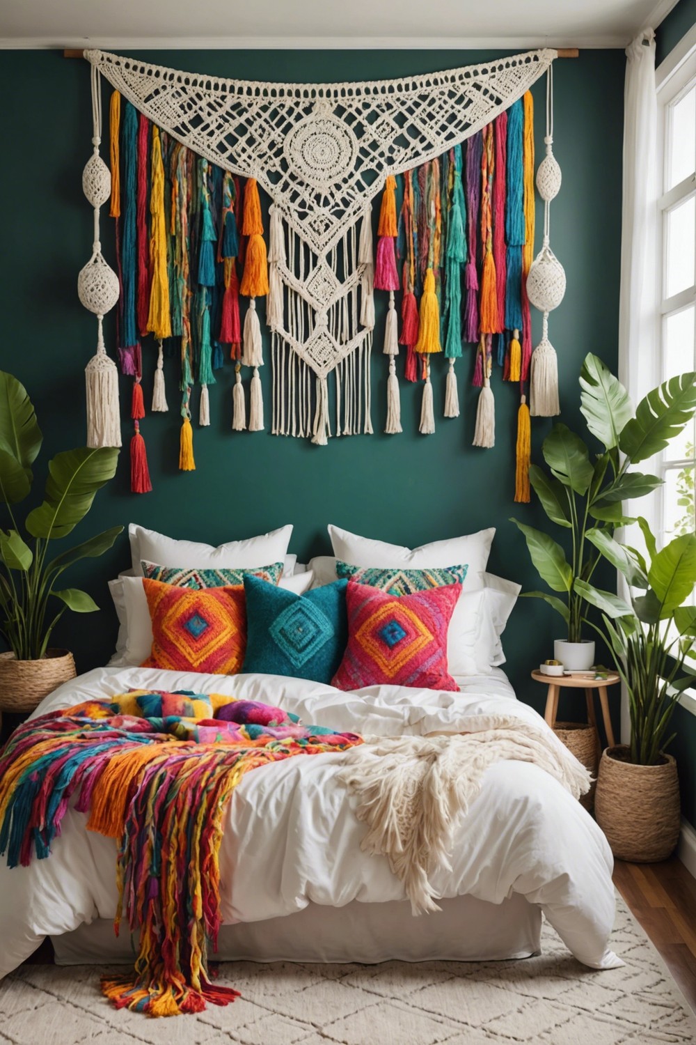 Whimsical Macrame Wall Hangings