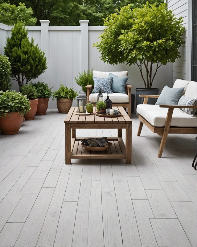 Whitewashed Flooring