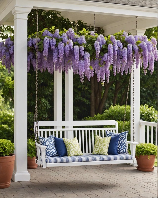 Wisteria Lane Porch Swing