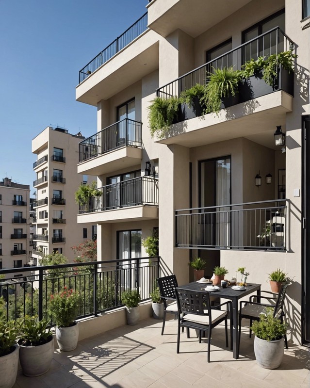 With Balconies