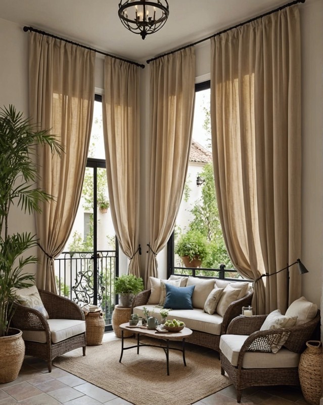 With Curtains