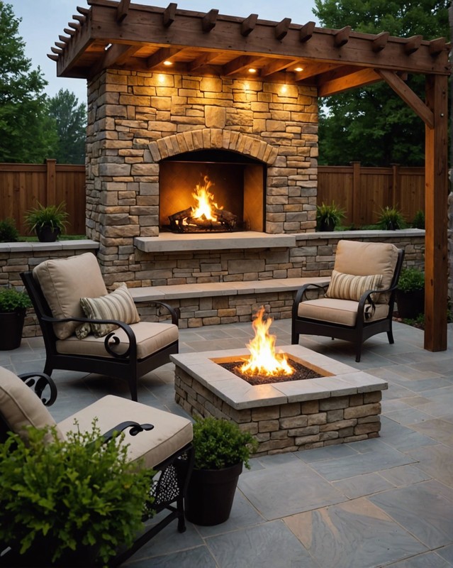 With Fire Features
