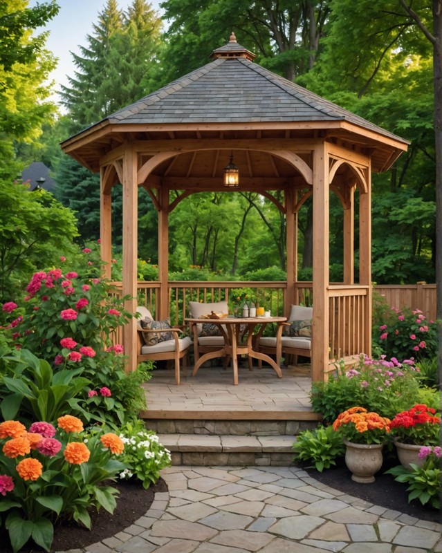 Wooden Frame Gazebo