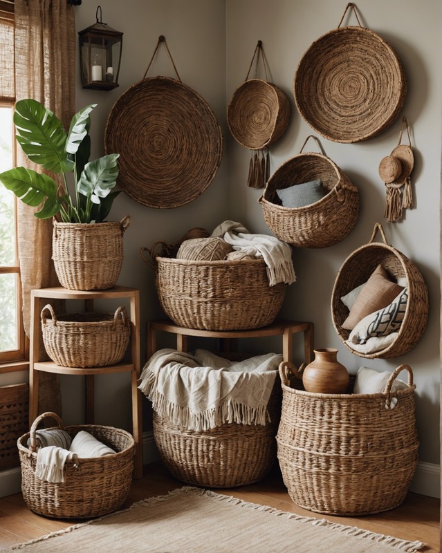 Woven baskets