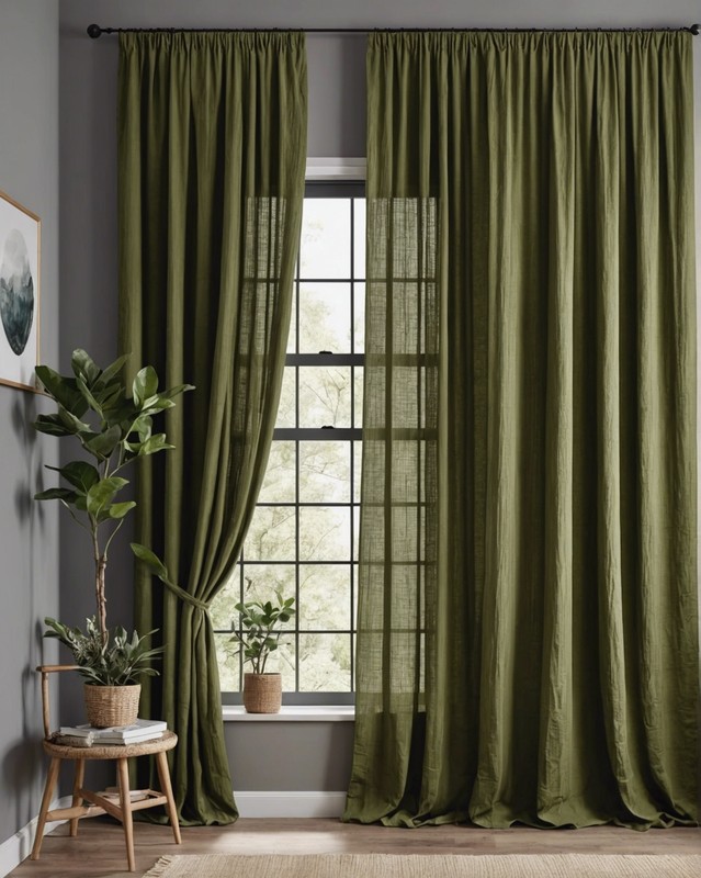 Woven Cotton Curtains