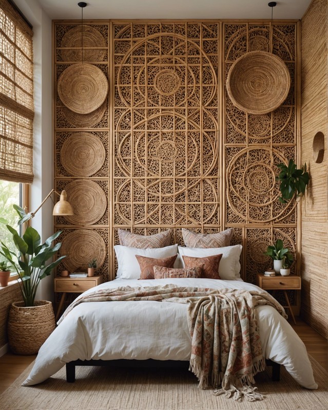 Woven Rattan Panels